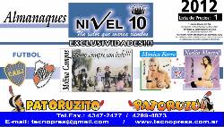 Calendarios 2012 - Nivel 10 Burzaco, Argentina