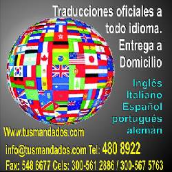 Traducciones oficiales a todo idioma Bogot, Colombia