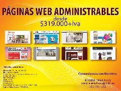 PAGINAS WEB 100% ADMINISTRABLE CON DOMINIO PROPIO Y MAS MEDELLIN, COLOMBIA