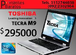 Porttil Toshiba Tecra M9 en Perfecto estado !Promocin Tulua, Colombia