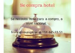 Se Compra Hotel bogot, colombia