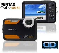 Pentax Camara Digital Ws80 Impermeable Sumergible Agua  Medellin, Colombia