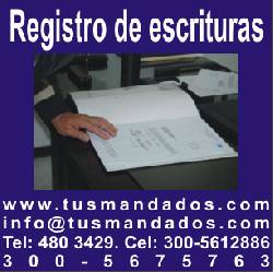 Registro de Escrituras Bogot, Colombia