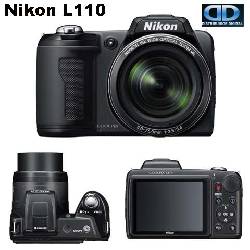 Camara Nikon Coolpix L110 12.1 Mp Zoom Optico 15x HD Medellin, Colombia