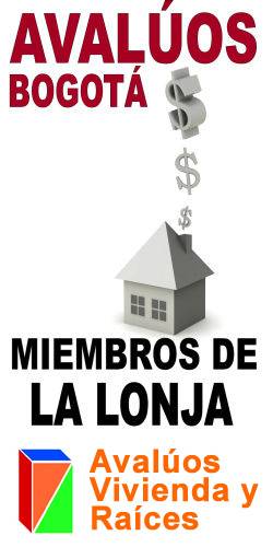 Inmobiliaria AVALUADORES, aval�os de CASAS apartamentos Bogota, Colombia