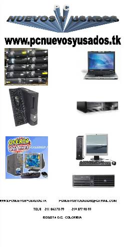 COMPUTADORES CAFE INTERNET Y EMPRESAS PENTIUM 4 USADOS  bogota, colombia