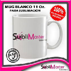 Mug blanco Sublimacin Bogota, Colombia