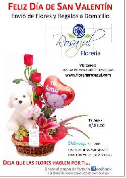 Envio de Rosas y Regalos para el Dia de los Enamorados Lima, Per