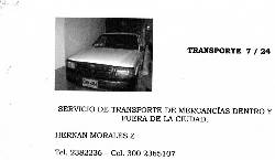 Servicio de transporte en camioneta estacas carpada Medelln, Colombia