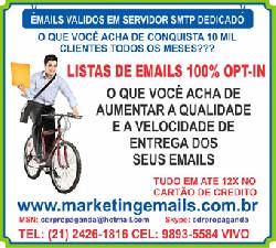  Marketing Emails, Base de Dados para Email Marketing E Rio de Janeiro, Brasil