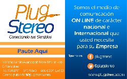 publicidad en radio, televisin en internet PLUGSTEREO cali, colombia
