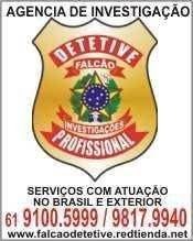 DETETIVE FALCAO INVESTIGACAO NACIONAL PARTICULAR BRASIL BRASILIA, Brasil