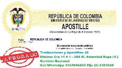 Traducciones Oficiales y Apostilla de Documentos Buga  Buga, Colombia