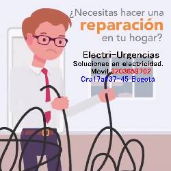 Electricistas a Domicilio, Rosales,Campin,Chapinero. Bogota, Colombia