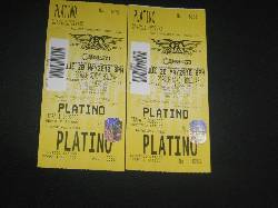 boletas platino para el concierto aerosmith bogota, colombia
