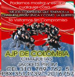 aa Chaquetas prom ajp jackets prom Bogota Colomb bogota, colombia