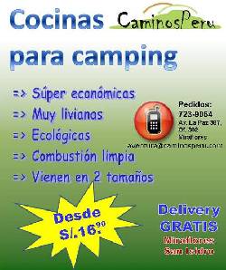 Cocinas para Camping Lima , Per