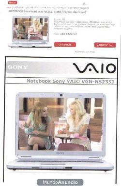 vendo sony vaio ns 235 j nuevo bogota, colombia