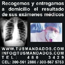 Entregamos a domicilio resultados mdicos Bogot, Colombia