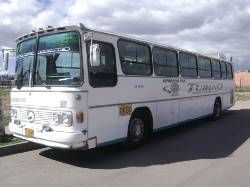 BUS PARA SERVICIO DE TRANSPORTE BOGOTA, COLOMBIA