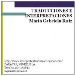 Traducciones_e_interpretaciones_de_textos Caracas, Venezuela