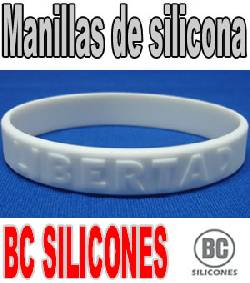MANILLAS LIBERTAD EN SILICONA BC SILICONES Bogota, Colombia