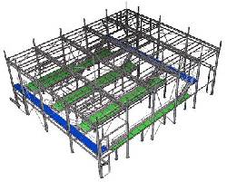 fabricacion de estructura metalica | coesa, metepe mexico, mexico