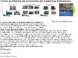 Venta de Fbrica de Accesorios de Cermicas Esmalt Maracaibo, Venezuela