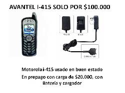 AVANTEL EN PREPAGO BOGOTA, COLOMBIA