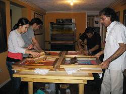 CURSO - TALLER DE SERIGRAFA MANUAL SIN MQUINAS  Quito, Ecuador