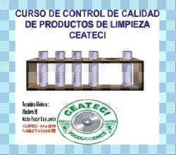 CURSO DE CONTROL DE CALIDAD DE PRODUCTOS DE LIMPIEZA   Lima, Peru